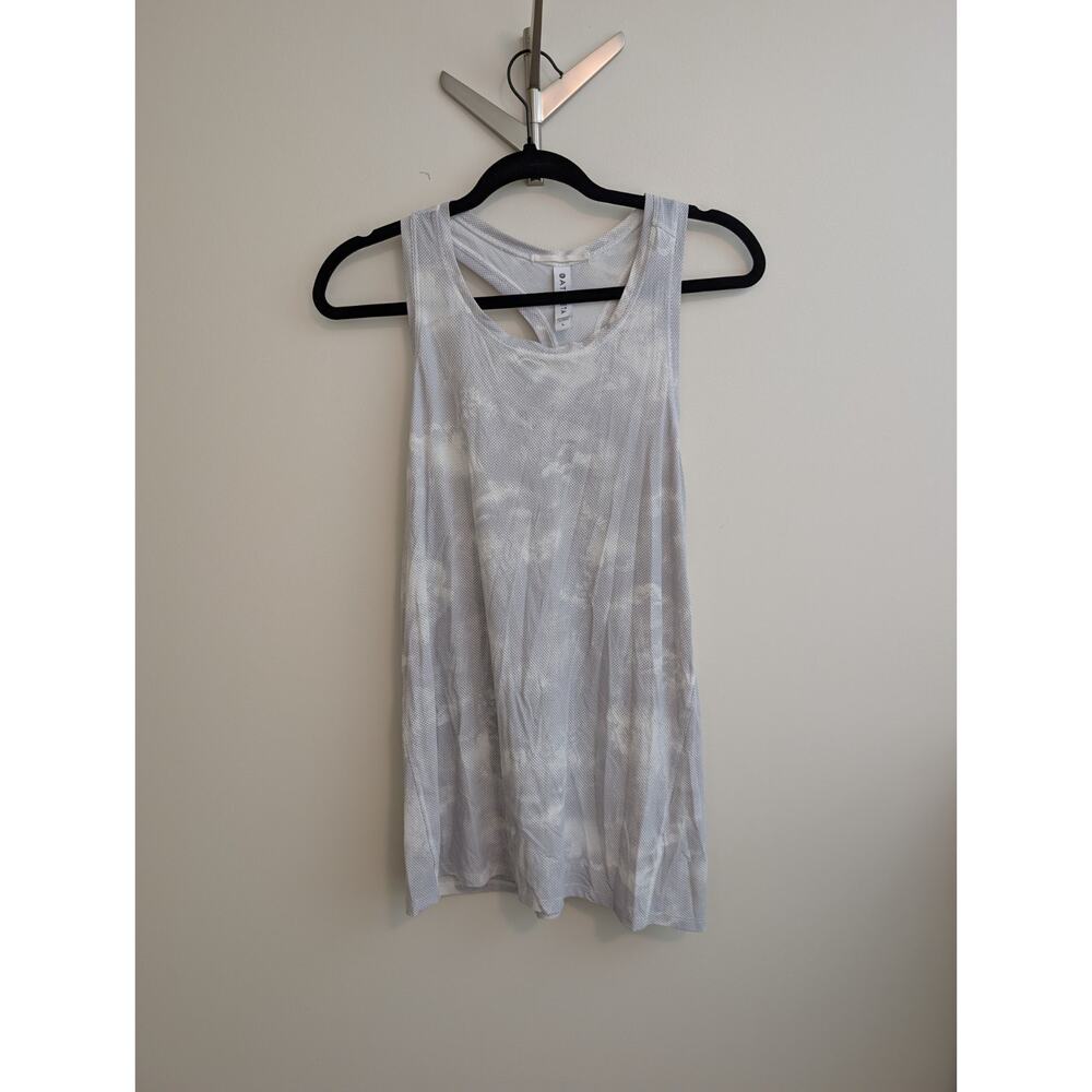 Athleta Shirt Womens Large Gray Camo Tank Top Athletic Outdoors Gym Ladies